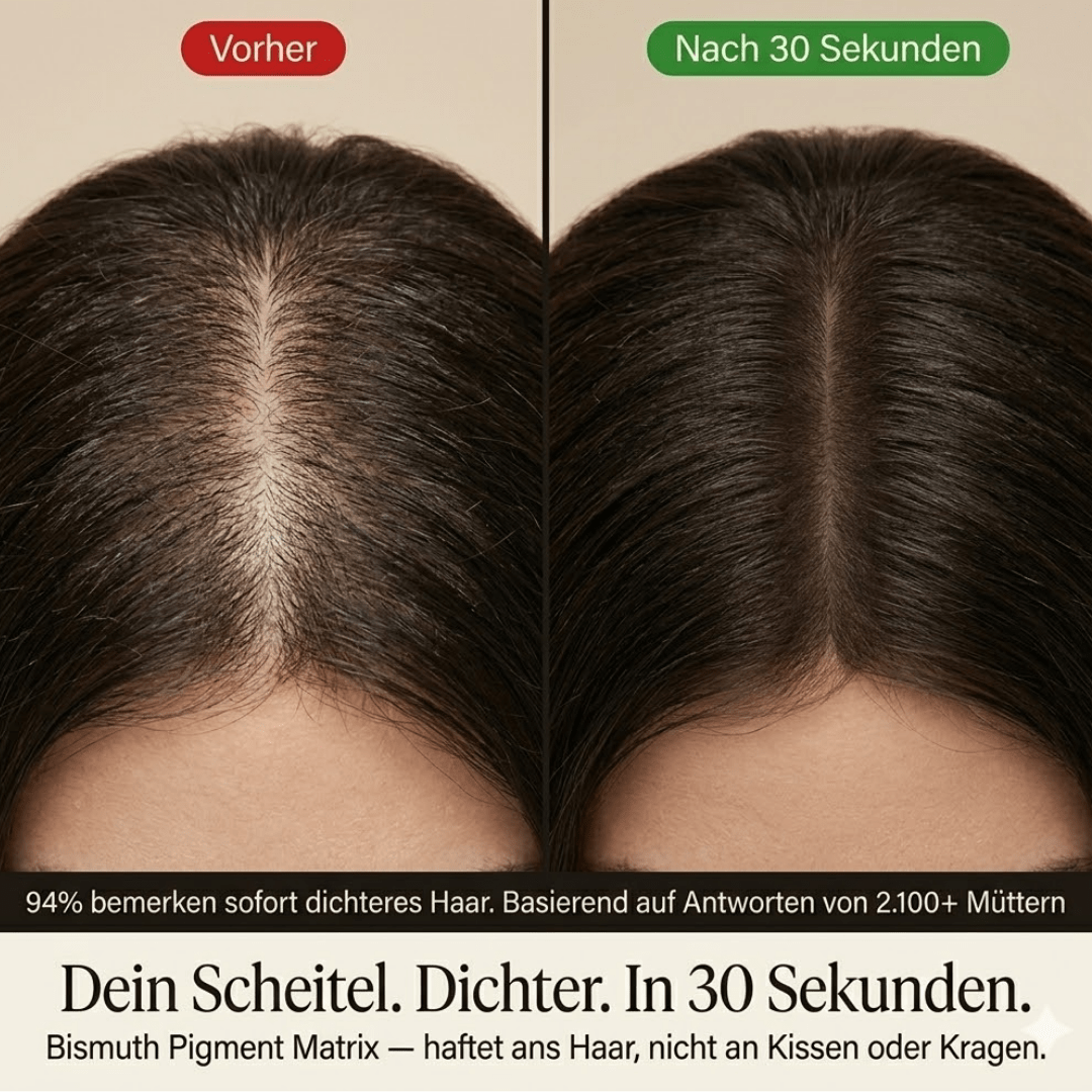 CrownGlam - Dein Haar nach der Geburt. Wieder dicht. In 30 Sekunden. - AYNERLA