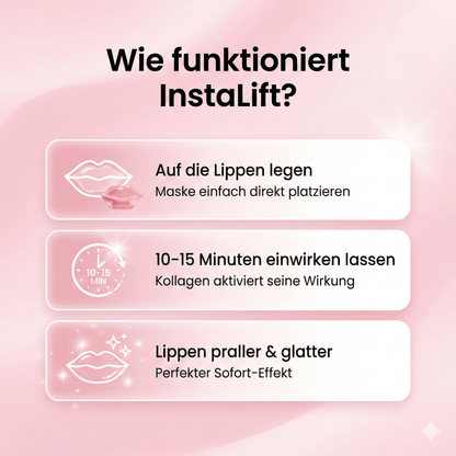 InstaLift Kollagen Lippenmaske 2.0 - AYNERLA